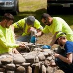 apprentices hard at work