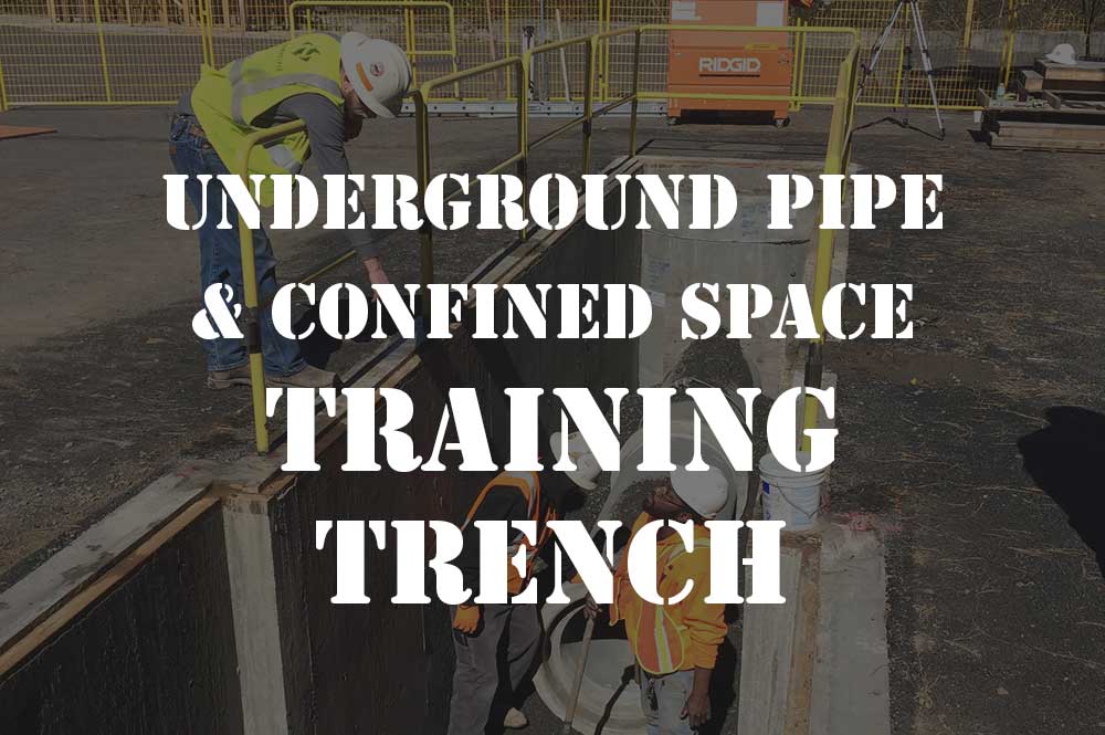 underground pipe & confined space training trench