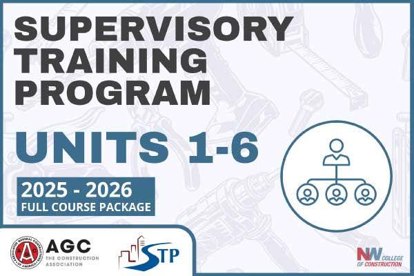 The full course package for the 2025-2026 Supervisory Training Program.
